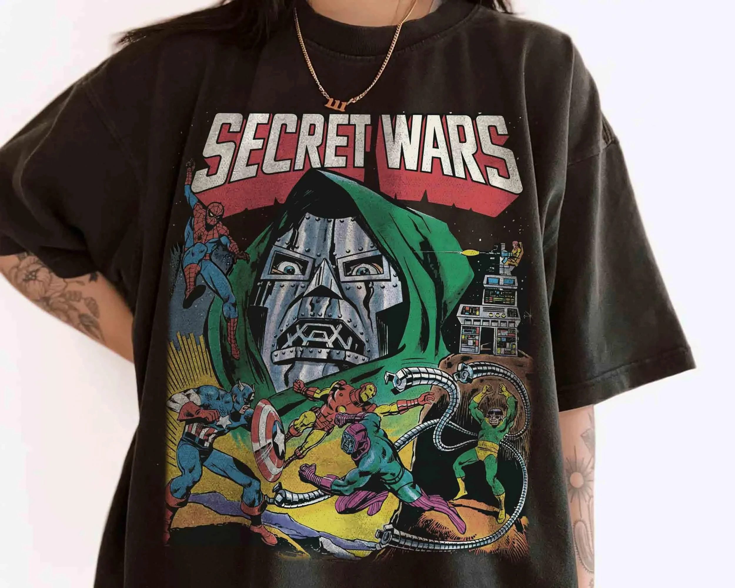 Retro Avengerscomic T-shirts Secret War RetroMarvel ComicsT-shirts Doomsday AvengersT-shirts Spider-Manand Iron Manhero T-shirts
Retro Avengerscomic T-shirts Secret War RetroMarvel ComicsT-shirts Doomsday AvengersT-shirts Spider-Manand Iron Manhero T-shirts