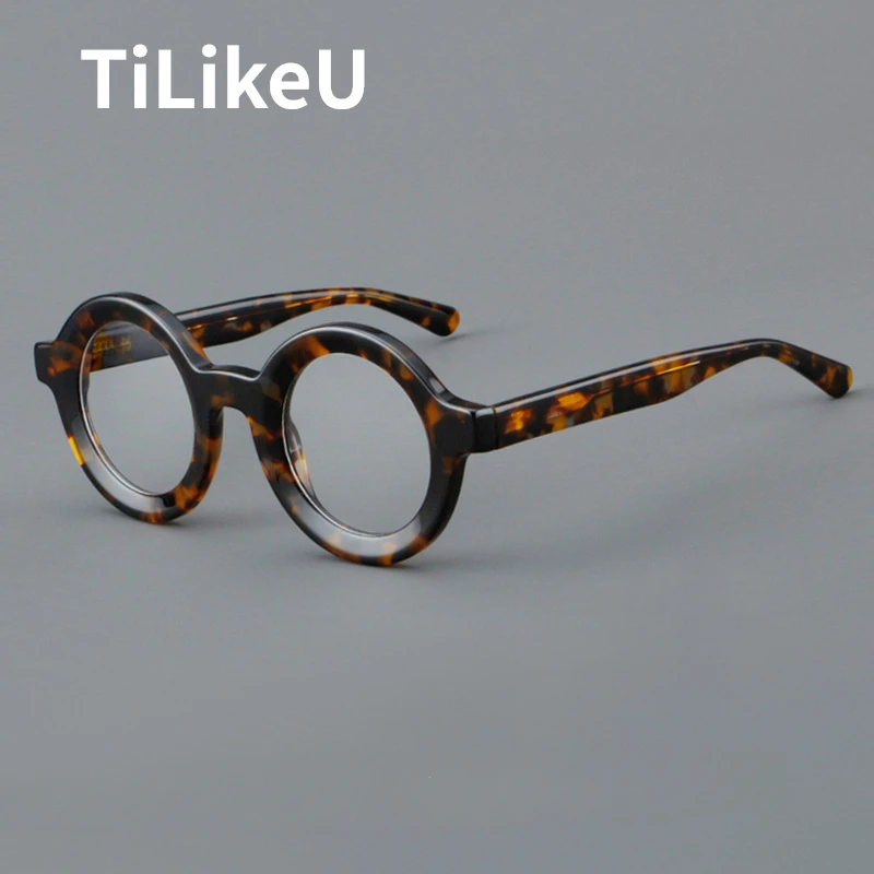 Fashion Retro Cat Eye Frame Design Acetate Round Eyeglasses Frames Personality Vintage Optical Glasses Frames for Men and Women
Fashion Retro Cat Eye Frame Design Acetate Round Eyeglasses Frames Personality Vintage Optical Glasses Frames for Men and Women