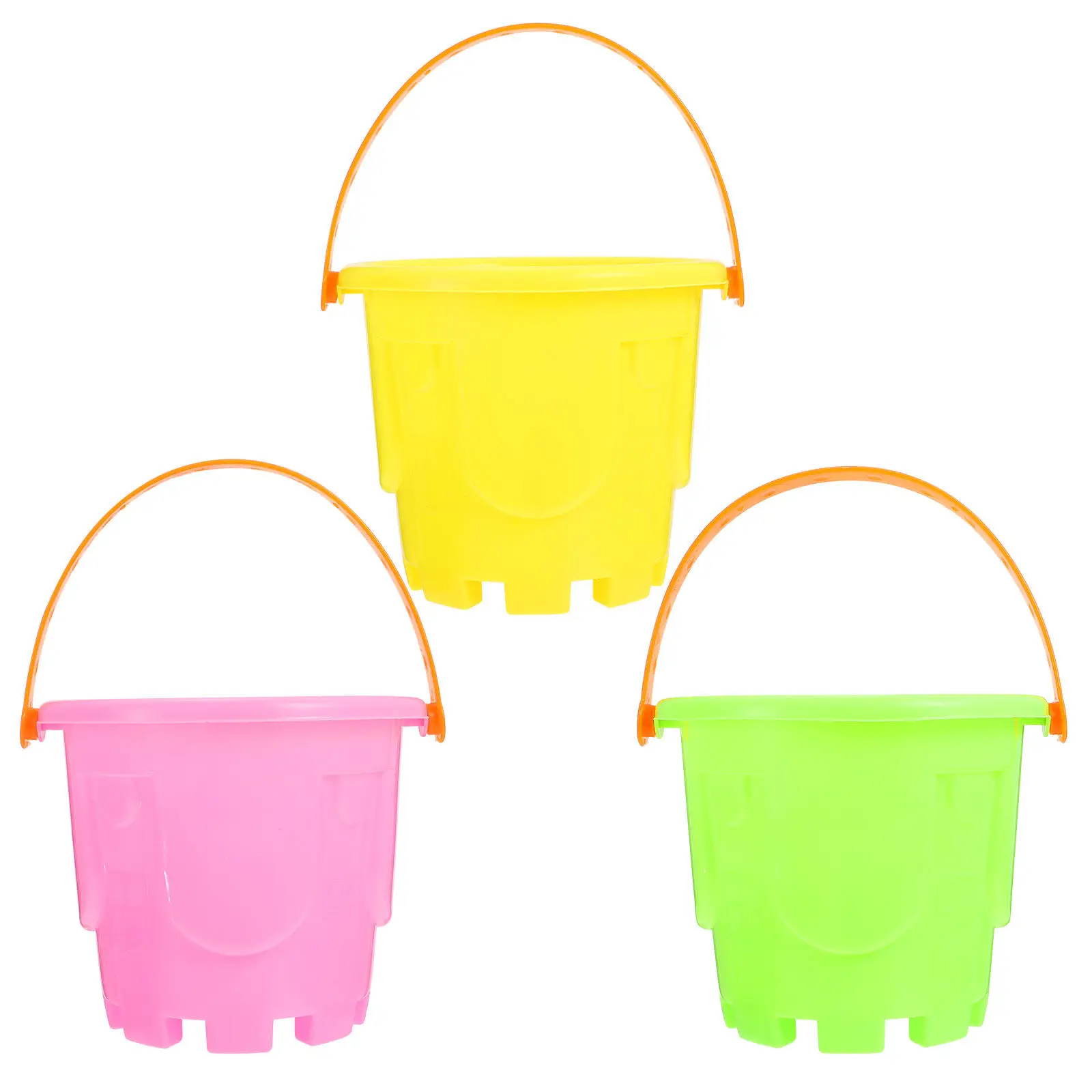 3Pcs Fishing Bucket Kids Plastic Sand Buckets Creative Mini Beach Bucket for Child Summer Outdoor Play Child Sand Buckets
3Pcs Fishing Bucket Kids Plastic Sand Buckets Creative Mini Beach Bucket for Child Summer Outdoor Play Child Sand Buckets