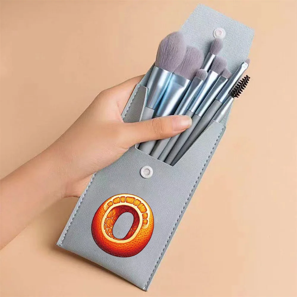 8Pcs Makeup Brushes Set Soft Make Up Brushes Tools with Bag Powder Shadow Foundation Blush Initial Name Fruit Pattern
8Pcs Makeup Brushes Set Soft Make Up Brushes Tools with Bag Powder Shadow Foundation Blush Initial Name Fruit Pattern