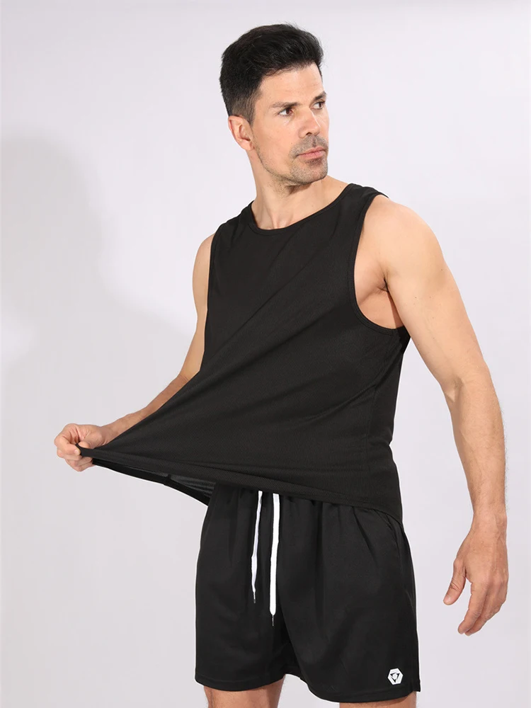 Summer Marathon Quick Dry Sports Tank Top Men's Sleeveless Tank Top Running Training Basketball Loose Fit Tank Top
Summer Marathon Quick Dry Sports Tank Top Men's Sleeveless Tank Top Running Training Basketball Loose Fit Tank Top