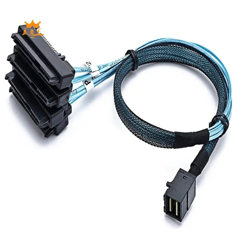 A08E-Mini SAS SFF-8643 — 4X29-контактный серверный кабель SFF-8482 жесткого диска 3,33TF/1M
A08E-Mini SAS SFF-8643 — 4X29-контактный серверный кабель SFF-8482 жесткого диска 3,33TF/1M