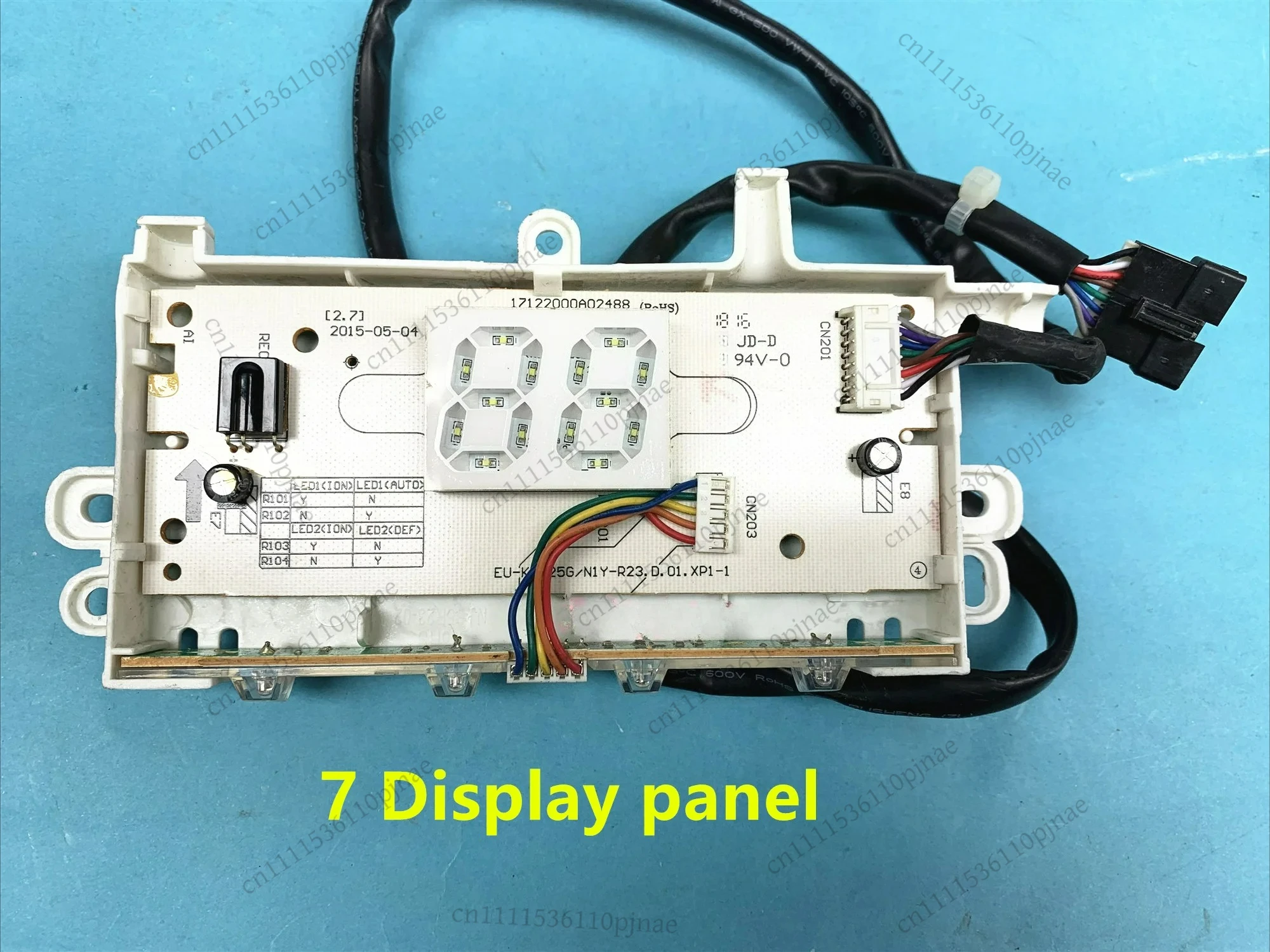 good working for Midea air conditioning board display panel EU-KFR25G/N1Y-R23.D part
good working for Midea air conditioning board display panel EU-KFR25G/N1Y-R23.D part