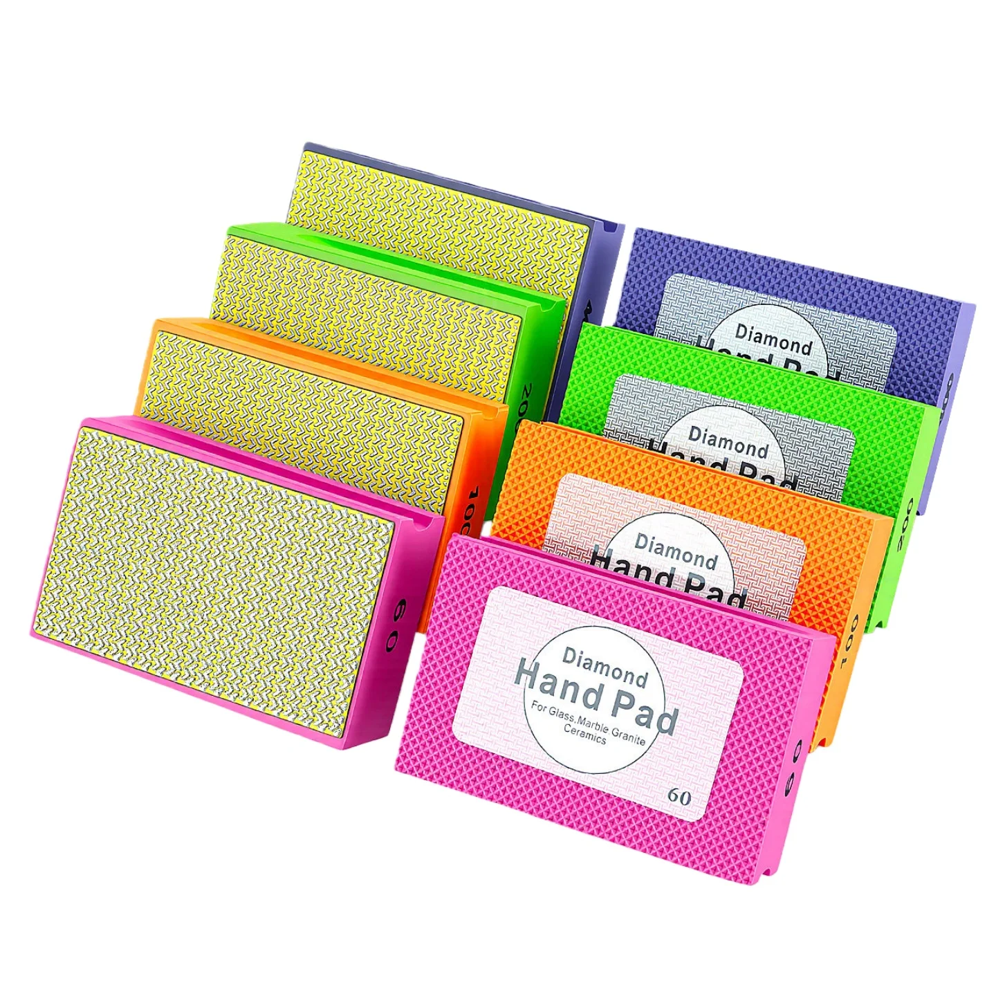 1/4pcs Diamond Hand Polishing Pads 92x59mm Tile Glass Abrasive Grinding Block Pad Stone Marble Ceramic Abrasive Sanding Disc
1/4pcs Diamond Hand Polishing Pads 92x59mm Tile Glass Abrasive Grinding Block Pad Stone Marble Ceramic Abrasive Sanding Disc