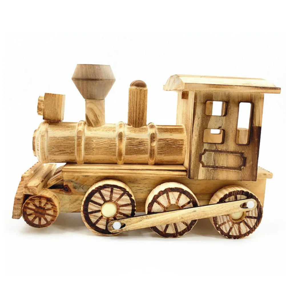 1Pcs Wooden Locomotive Retro Design Eco Friendly Wood Craft Home Kid Room Desktop Adornment Creative Wood Ornament Decorative
1Pcs Wooden Locomotive Retro Design Eco Friendly Wood Craft Home Kid Room Desktop Adornment Creative Wood Ornament Decorative