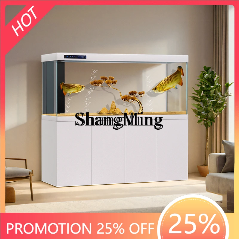 ZYY fashionable exquisite household living room floor-to-ceiling medium and large ultra-white ecological screen aquarium
ZYY fashionable exquisite household living room floor-to-ceiling medium and large ultra-white ecological screen aquarium