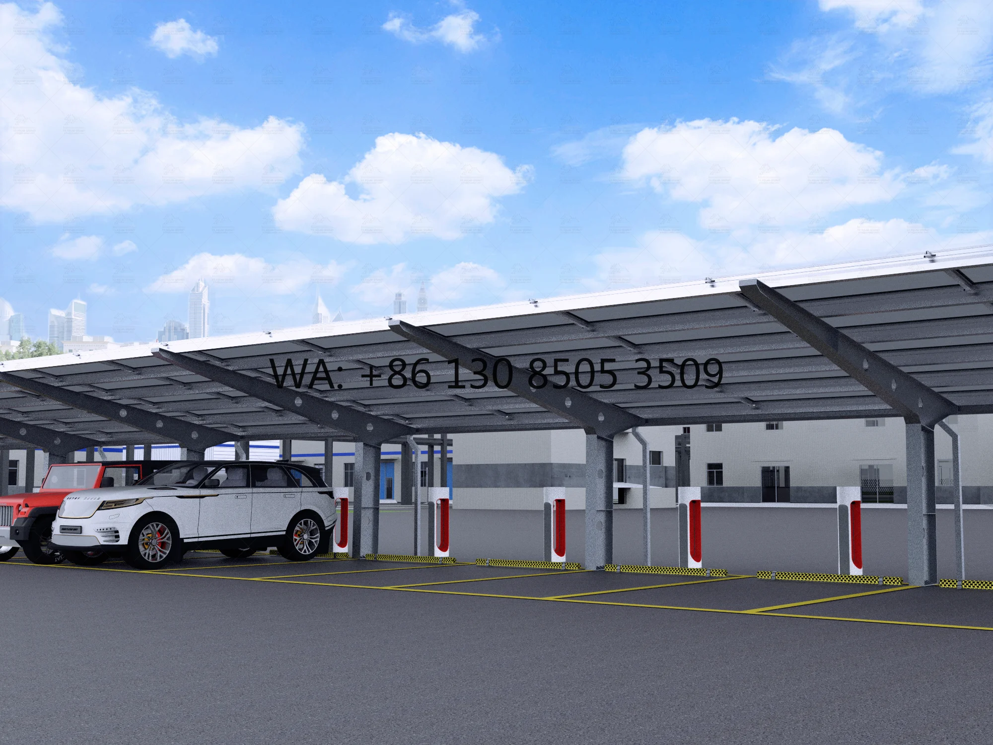 Modern Designed Residential Galvanized Steel Solar Carport System Commercial Ground Mount PV Carport Shed
Modern Designed Residential Galvanized Steel Solar Carport System Commercial Ground Mount PV Carport Shed