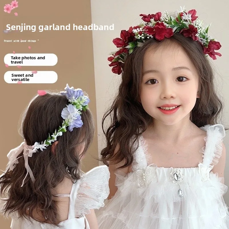 Новые весенние детские повязки на голову с цветочной короной принцессы, лесные повязки на голову для девочек, обруч для волос с милым цветком, очаровательные аксессуары для волос, необходимые вещи
Новые весенние детские повязки на голову с цветочной короной принцессы, лесные повязки на голову для девочек, обруч для волос с милым цветком, очаровательные аксессуары для волос, необходимые вещи