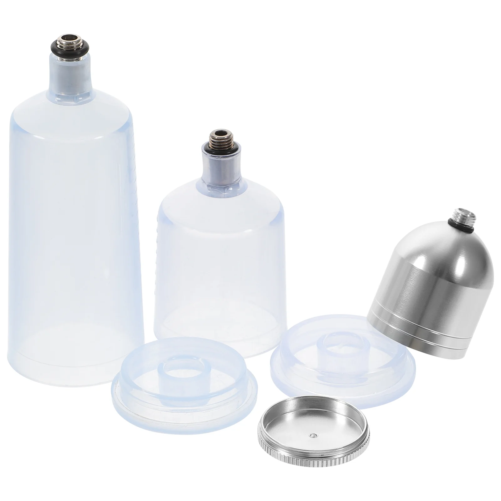 3 Pcs Airbrush Replacement Pot Dismountable Paint Bottle Replaceable Cup for Baby Portion Container Major
3 Pcs Airbrush Replacement Pot Dismountable Paint Bottle Replaceable Cup for Baby Portion Container Major