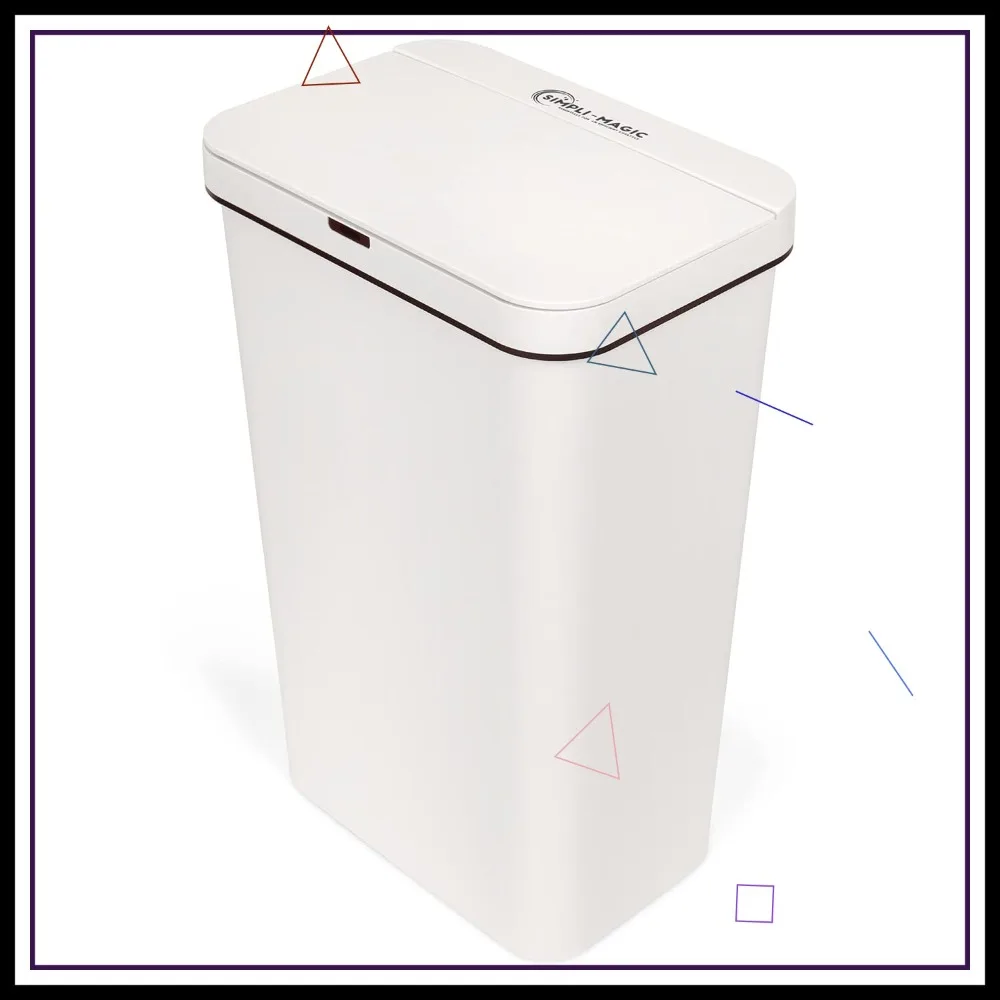 Бесконтактное сенсорное мусорное ведро на 13 галлонов, прямоугольный контейнер для мусора для дома, кухни, офиса, белый цвет
Бесконтактное сенсорное мусорное ведро на 13 галлонов, прямоугольный контейнер для мусора для дома, кухни, офиса, белый цвет