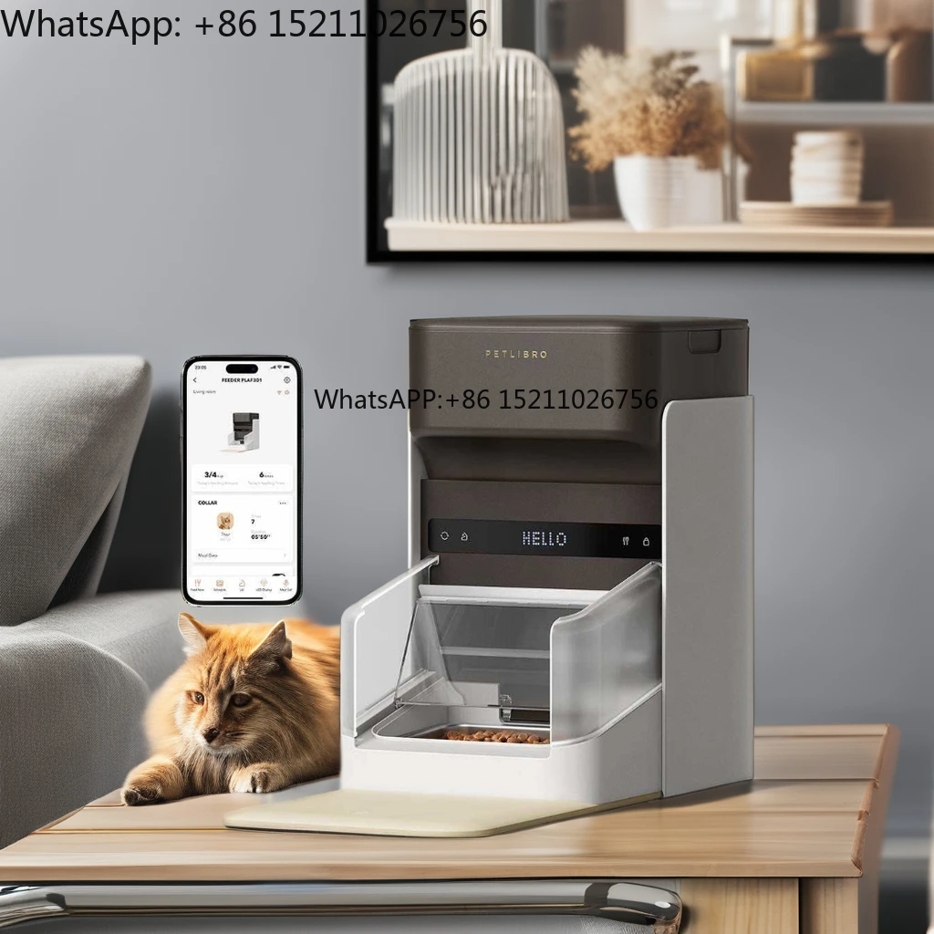 Small Pet Feeder with Automatic Charging Feature Stainless Steel Bowl Water Bottle Plastic for Animals
Small Pet Feeder with Automatic Charging Feature Stainless Steel Bowl Water Bottle Plastic for Animals