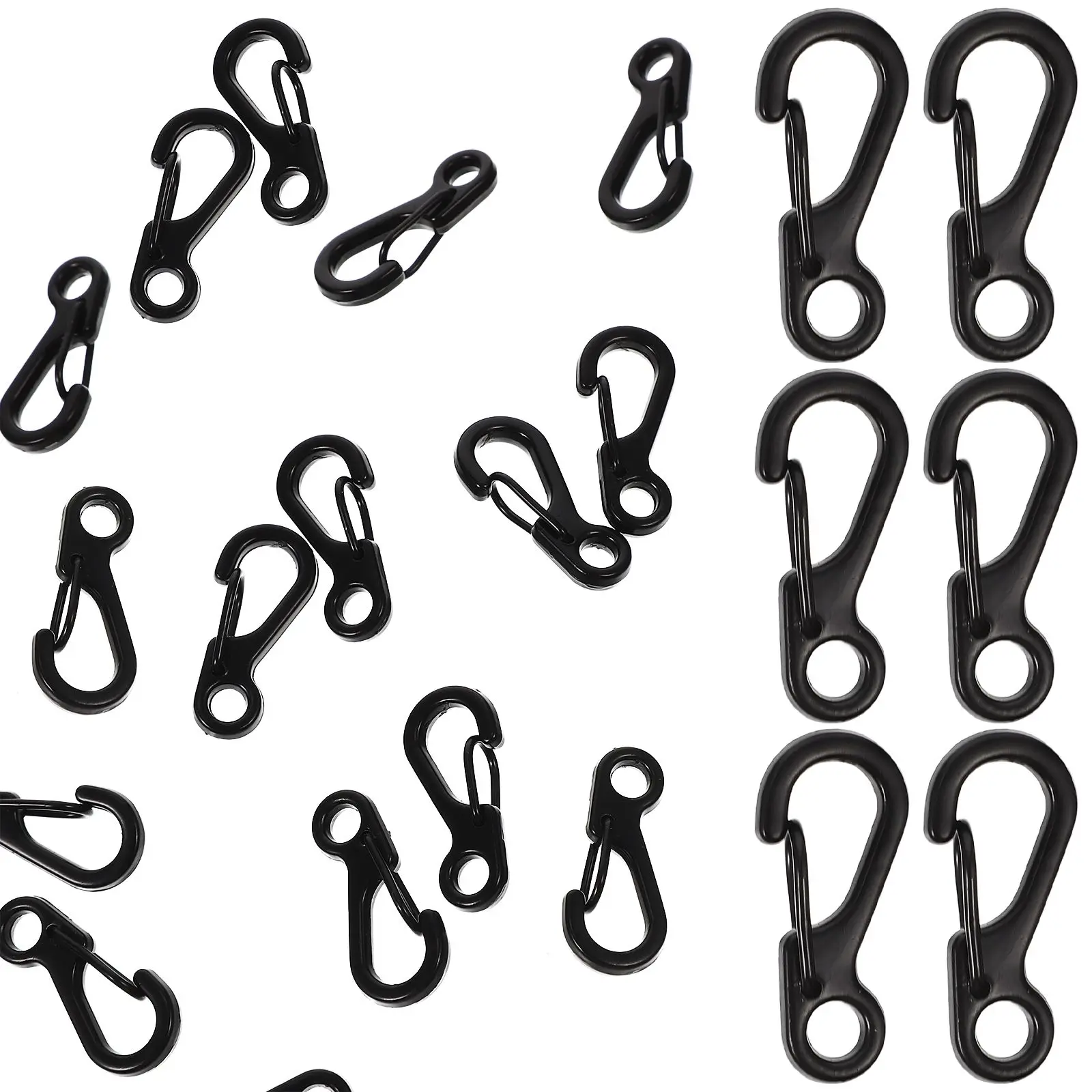 Hook 20 Pcs Mini Carabiner Zinc Alloy Lightweight Outdoor Climbing Camping Key Chain Spring Hooks Small Clips Metal
Hook 20 Pcs Mini Carabiner Zinc Alloy Lightweight Outdoor Climbing Camping Key Chain Spring Hooks Small Clips Metal