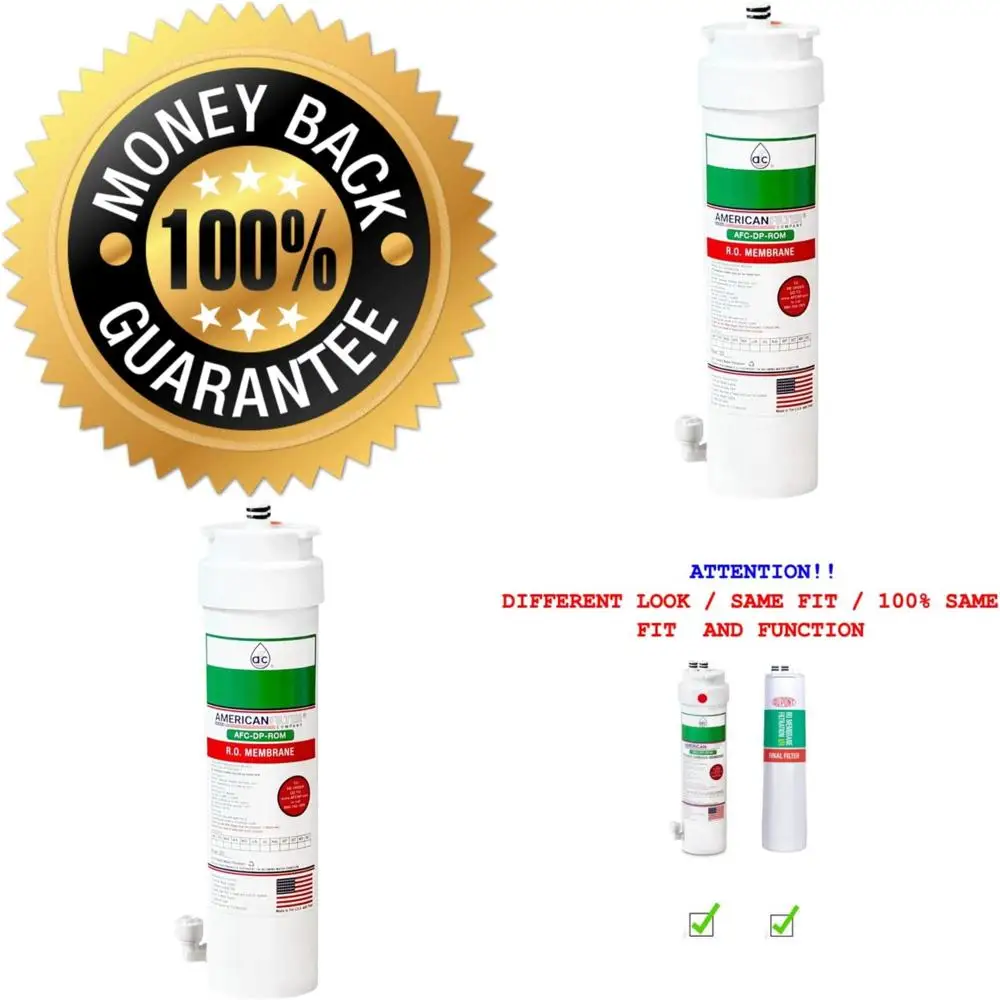 Сменный картридж для мембраны обратного осмоса - 1 фильтр, совместим с серией Dupont WROM1000X
Сменный картридж для мембраны обратного осмоса - 1 фильтр, совместим с серией Dupont WROM1000X