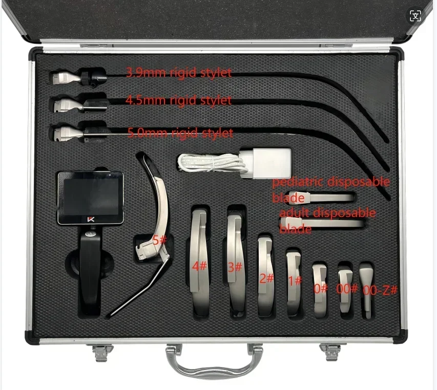 Factory Manufacture Medical Equipment Digital Reusable Laringoscopio Video Laryngoscope Reusable Clinical Intubation
Factory Manufacture Medical Equipment Digital Reusable Laringoscopio Video Laryngoscope Reusable Clinical Intubation