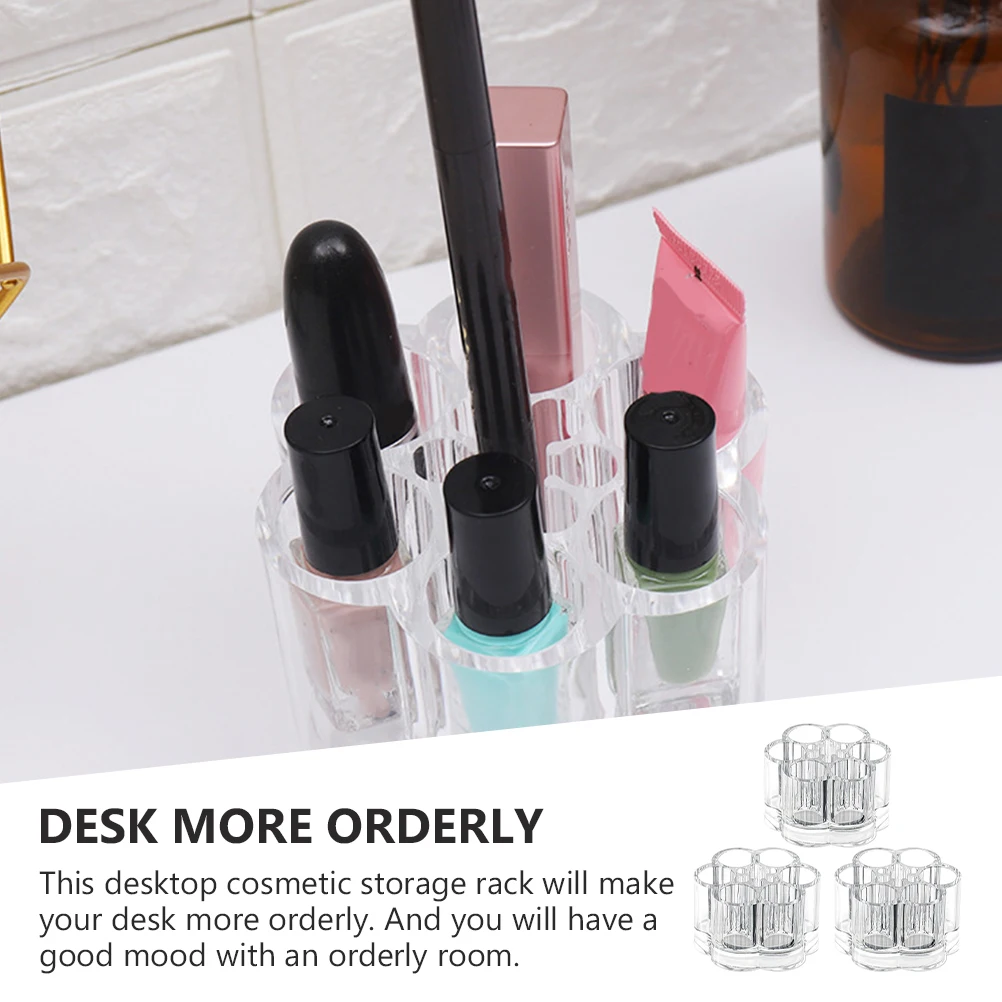 3pcs Makeup Brush ganizer Lipstick Storage Box Case Toiletries Container Eyebrow Pencil Holder Plastic Easy Clean
3pcs Makeup Brush ganizer Lipstick Storage Box Case Toiletries Container Eyebrow Pencil Holder Plastic Easy Clean