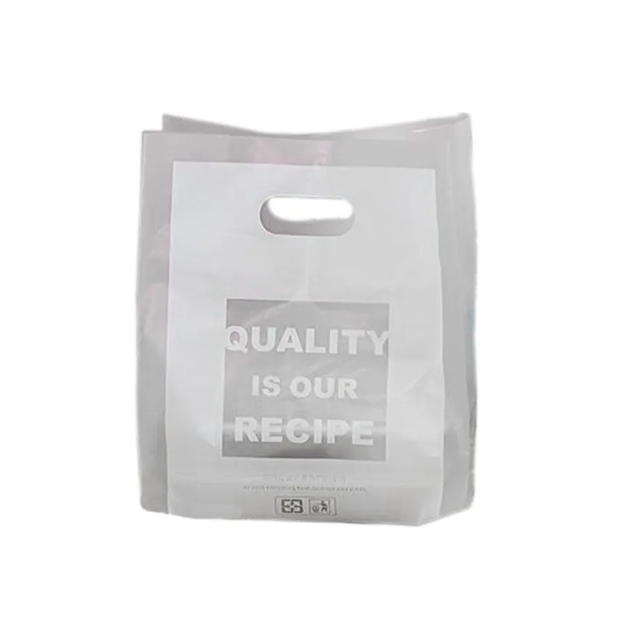 100 Pack Plastic Handle Retail Bags for Party Favor Salad Bento Carry Out Packing
100 Pack Plastic Handle Retail Bags for Party Favor Salad Bento Carry Out Packing