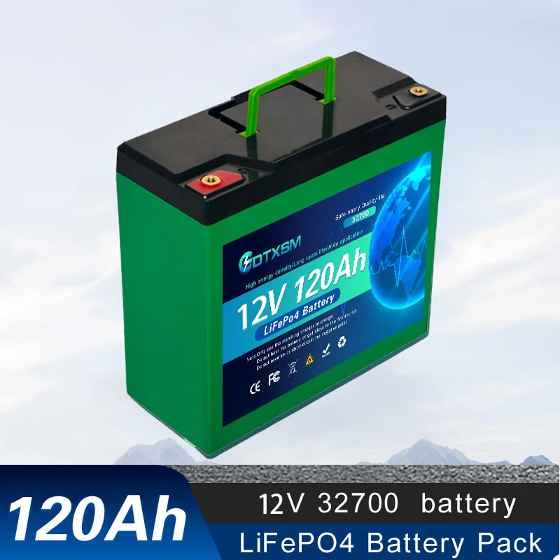 Brand-new 32700 24V 120Ah LiFePO4 battery BMS 8000+ cycle solar RV golf cart off-grid solar power generation system battery pack
Brand-new 32700 24V 120Ah LiFePO4 battery BMS 8000+ cycle solar RV golf cart off-grid solar power generation system battery pack