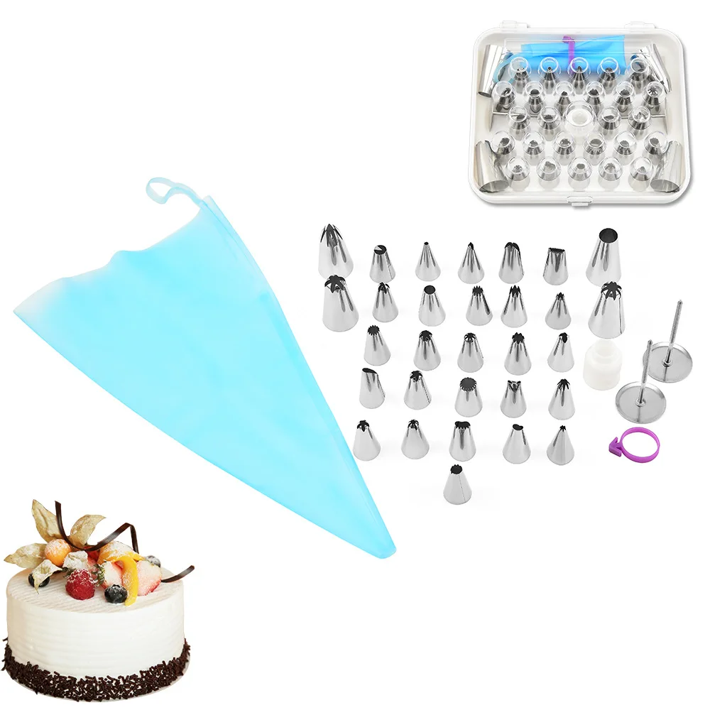 36 Piece Set Stainless Steel Nozzle Kitchen Accessories Cake DIY Tool Set Rose Pastry Nozzle Cake Decorating Tool
36 Piece Set Stainless Steel Nozzle Kitchen Accessories Cake DIY Tool Set Rose Pastry Nozzle Cake Decorating Tool