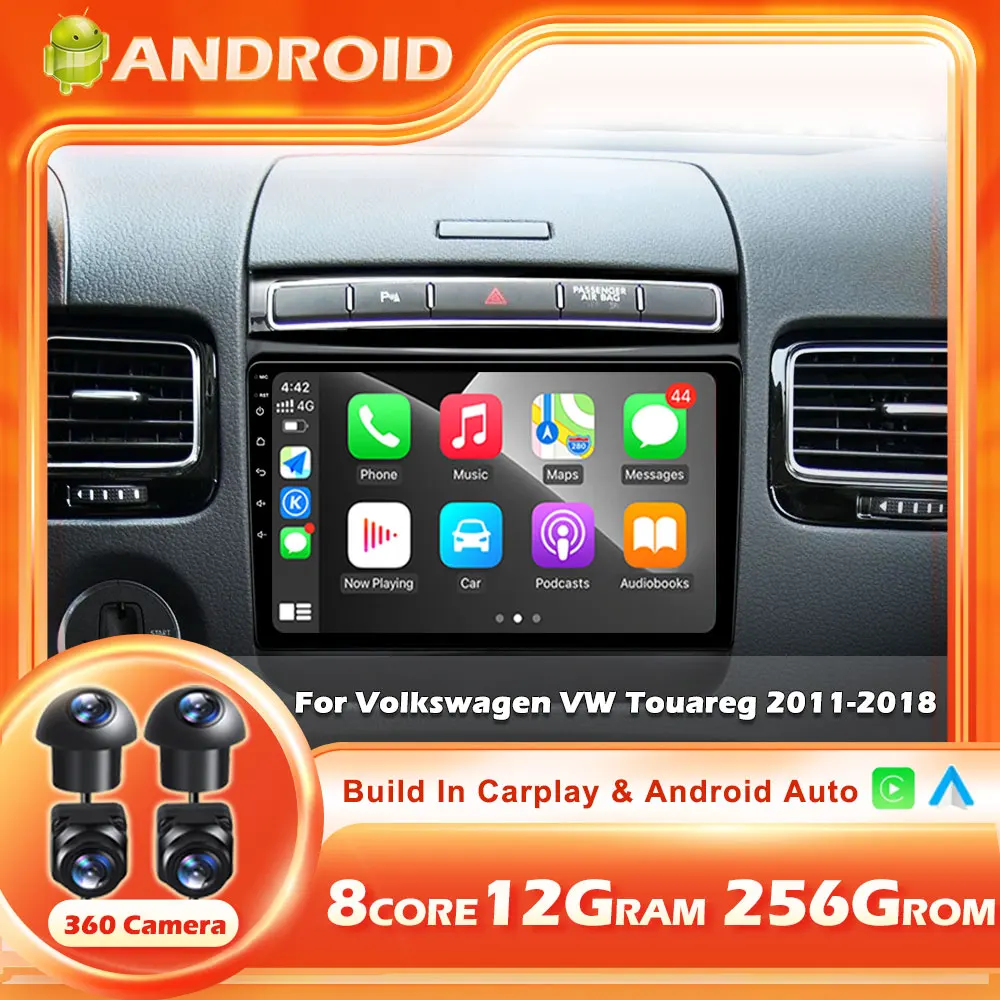 Android 14 Auto For Volkswagen VW Touareg 2011-2018 Car Radio Touch Screen Wireless Carplay Car Stereo Multimedia Player 4G WIFI
Android 14 Auto For Volkswagen VW Touareg 2011-2018 Car Radio Touch Screen Wireless Carplay Car Stereo Multimedia Player 4G WIFI