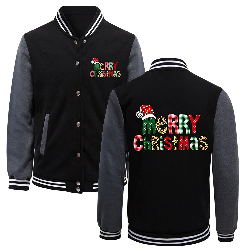 Merry Christmas Text Print Men Vintage Coat Hip Hop Loose Jackets Autumn Fashion Jacket Casual All-Match Unisex Streetwear
Merry Christmas Text Print Men Vintage Coat Hip Hop Loose Jackets Autumn Fashion Jacket Casual All-Match Unisex Streetwear