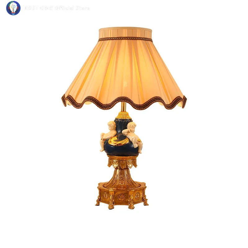 Luxury French Brass Base Led Table Lamp Fabric Lampshade Great For Living Room Bedroom Bedside With Ceramic Angel Decorati
Luxury French Brass Base Led Table Lamp Fabric Lampshade Great For Living Room Bedroom Bedside With Ceramic Angel Decorati