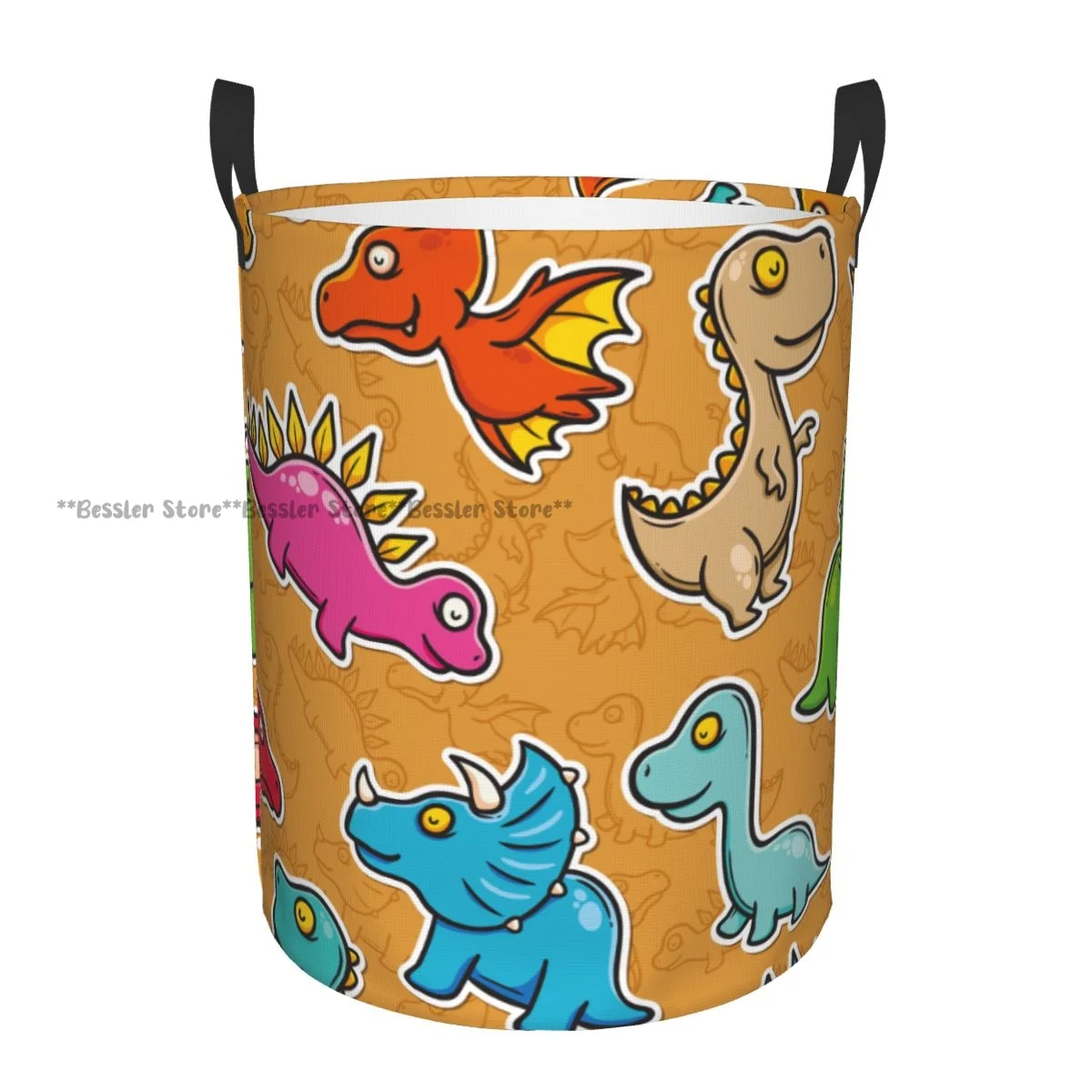 Корзина для белья Beast Dinosaur, круглая корзина для хранения, складная корзина, ведро для одежды, органайзер
Корзина для белья Beast Dinosaur, круглая корзина для хранения, складная корзина, ведро для одежды, органайзер