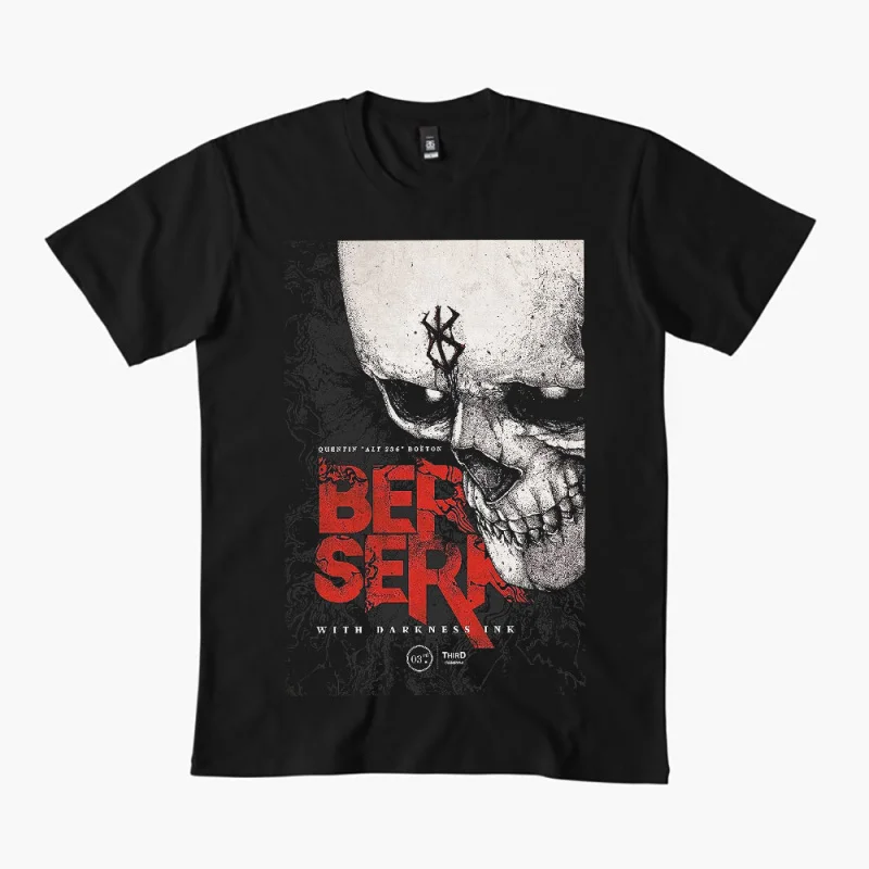 0325 Guts Berserk Japanese Anime Gift t shirt 100% cotton print clothing Swordsman Manga Graphic Tee Y2K clothes Large size Tops
0325 Guts Berserk Japanese Anime Gift t shirt 100% cotton print clothing Swordsman Manga Graphic Tee Y2K clothes Large size Tops