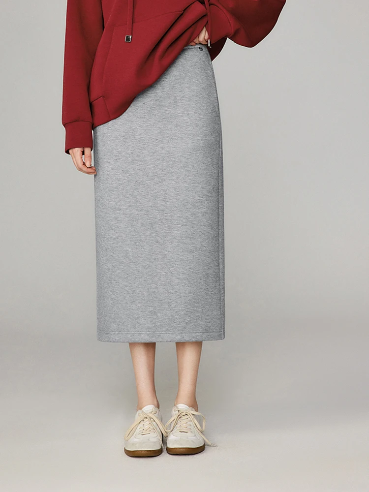 Thiened Inner Autumn Winter B Skirt Elastic Waist Orlon Casual Skirt Heat Generating High Waist Straight Cut Ci Commute
Thiened Inner Autumn Winter B Skirt Elastic Waist Orlon Casual Skirt Heat Generating High Waist Straight Cut Ci Commute