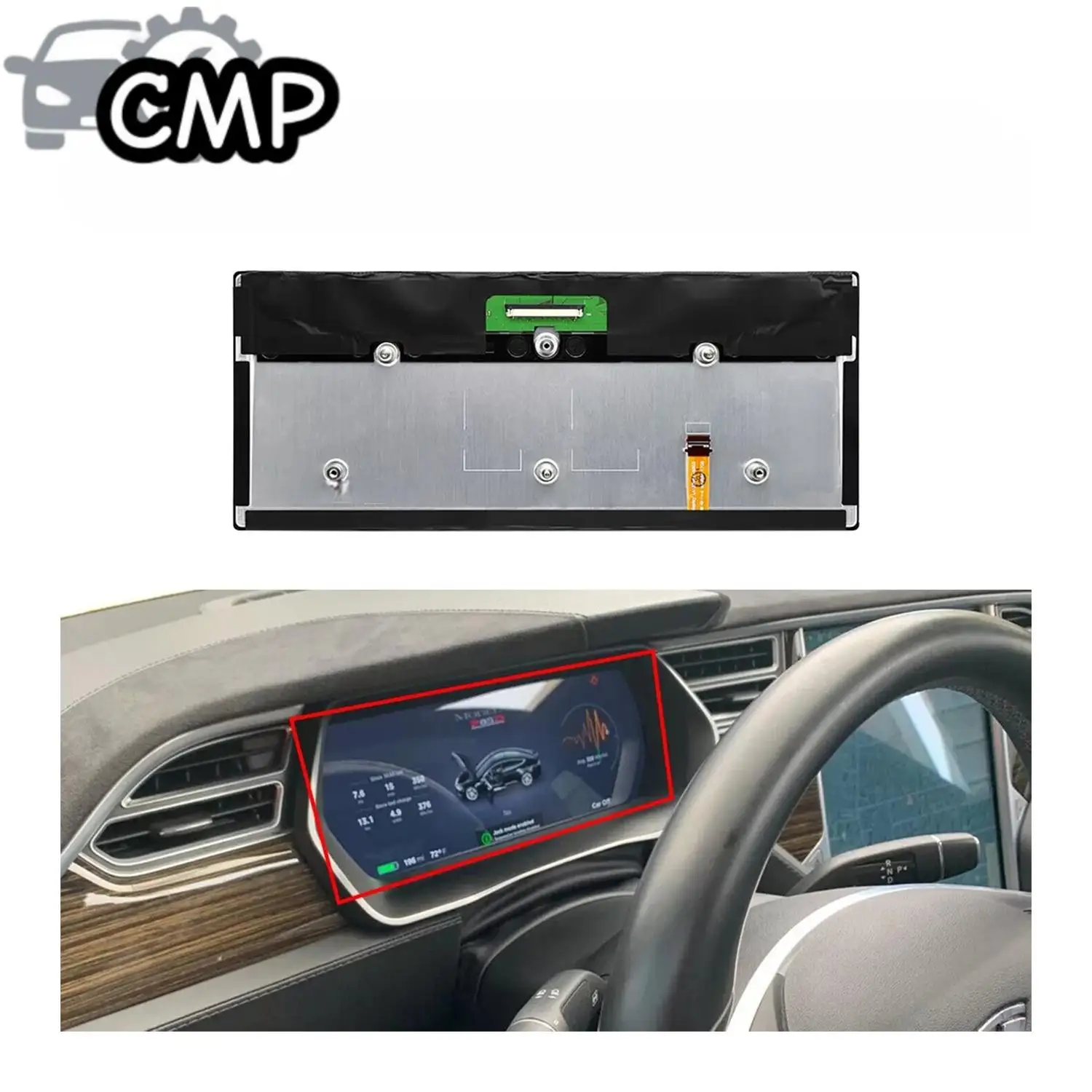 1pc LA123WF1(SL)(01) 12.3'' Inch Car LCD Display Digital Instrument Cluster Screen For Tesla Model S, S2, X GEN 2 Car Inner Part 
1pc LA123WF1(SL)(01) 12.3'' Inch Car LCD Display Digital Instrument Cluster Screen For Tesla Model S, S2, X GEN 2 Car Inner Part