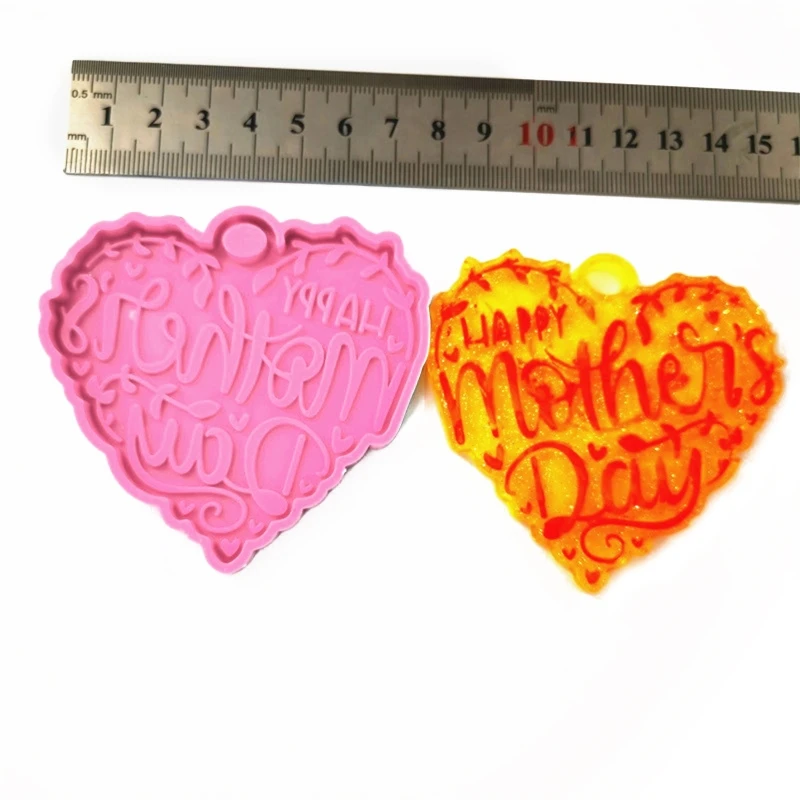 Блестящий брелок с надписью Happy Happy Mother's Day, УФ-форма для эпоксидной смолы, ожерелье ручной работы, кулон, силиконовый
Блестящий брелок с надписью Happy Happy Mother's Day, УФ-форма для эпоксидной смолы, ожерелье ручной работы, кулон, силиконовый