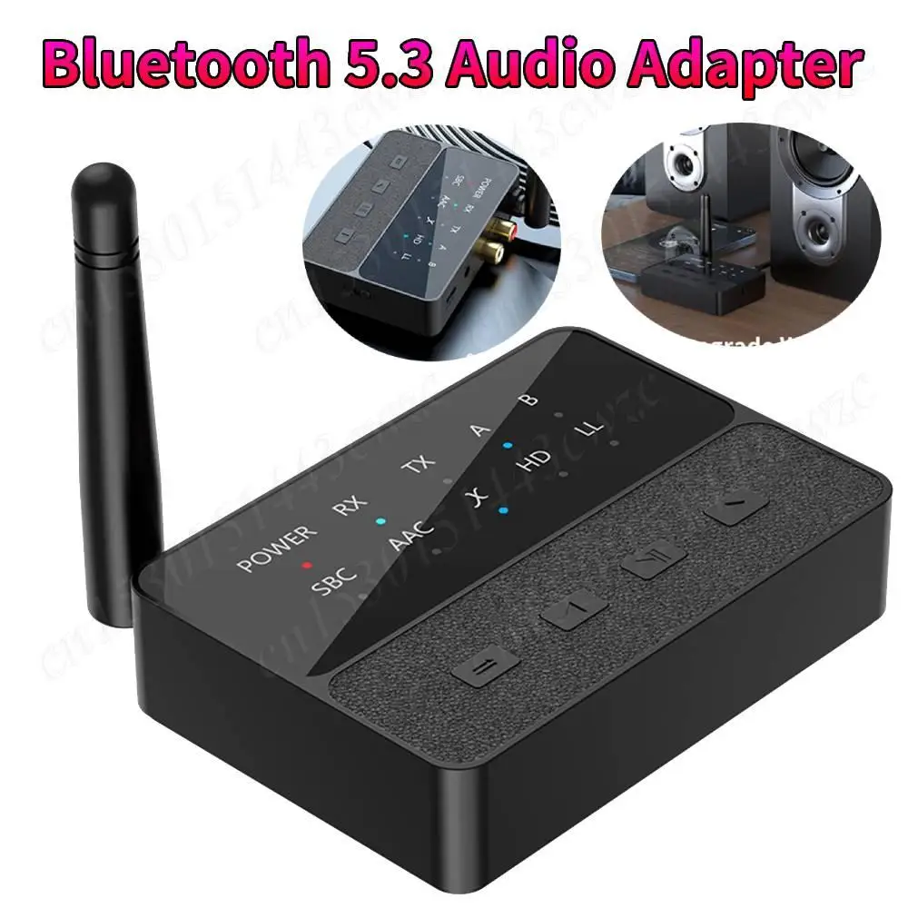 Аудиоадаптер Bluetooth 5,3 APTX/HD/LL, приемник-передатчик, 3,5 мм AUX/RCA 2 в 1, беспроводной аудиоключ, стерео музыкальный адаптер
Аудиоадаптер Bluetooth 5,3 APTX/HD/LL, приемник-передатчик, 3,5 мм AUX/RCA 2 в 1, беспроводной аудиоключ, стерео музыкальный адаптер