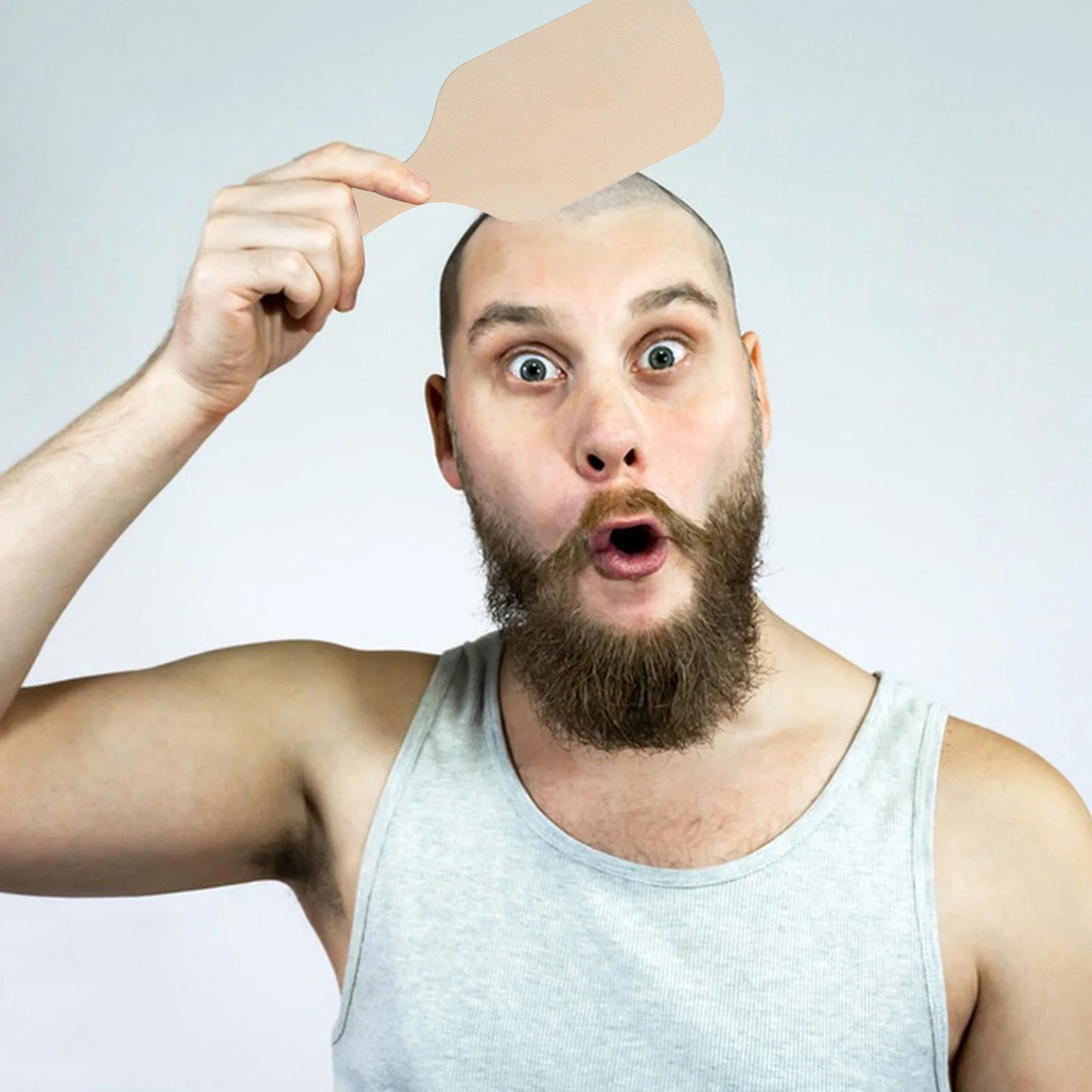2Pcs Giant Comb Funny for Men Bald Wooden Grooming Tool Hairless Brush Novelty Present for Him Prank Accessory
2Pcs Giant Comb Funny for Men Bald Wooden Grooming Tool Hairless Brush Novelty Present for Him Prank Accessory