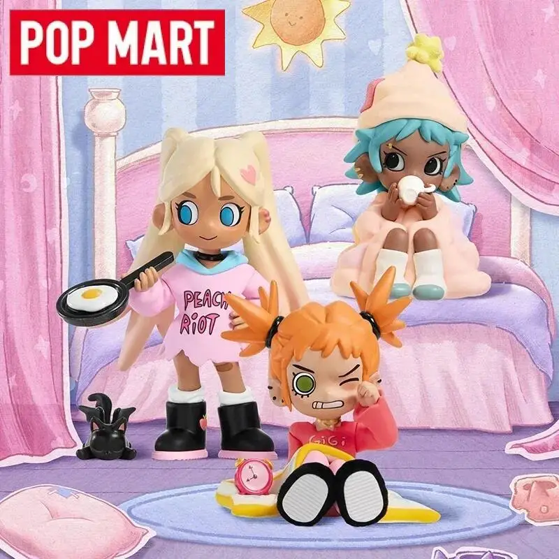 POP MART Lil Peach Riot Sleepover Series: Коллекционные фигурки-сюрпризы, милые аниме-персонажи, настольные украшения, коллекция
POP MART Lil Peach Riot Sleepover Series: Коллекционные фигурки-сюрпризы, милые аниме-персонажи, настольные украшения, коллекция