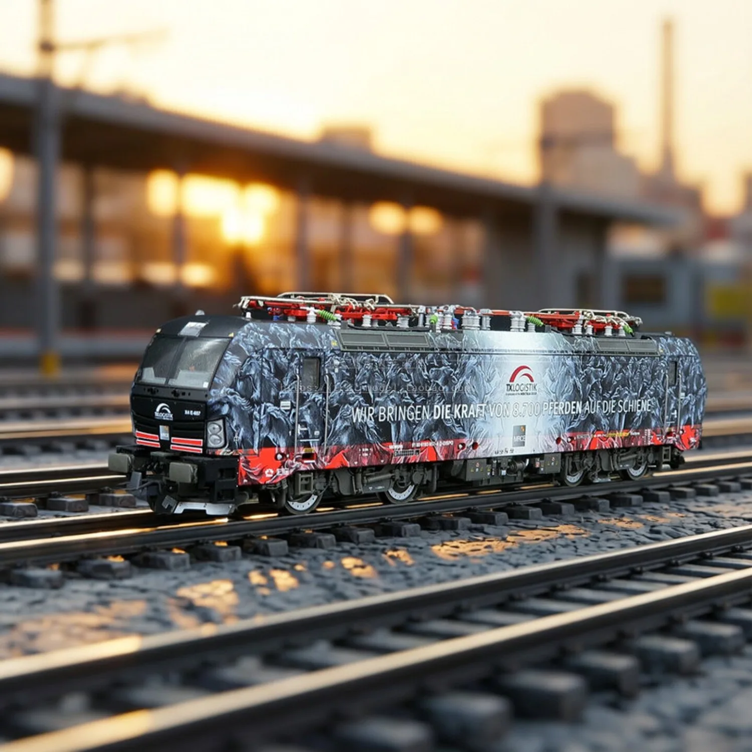 ROCO HO Type 1/87 Train Model BR193 Electric Locomotive with Galloping Horses 71962 Digital Sound Effects Adult Toy Gift
ROCO HO Type 1/87 Train Model BR193 Electric Locomotive with Galloping Horses 71962 Digital Sound Effects Adult Toy Gift