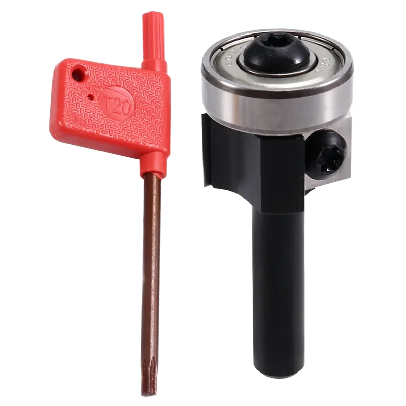 ABJO-8Mm Double Edge Milling Cutter With Bearing Flush Trim Router Bit For Woodworking Hand Making Drawer Tool 8X22x12mm
ABJO-8Mm Double Edge Milling Cutter With Bearing Flush Trim Router Bit For Woodworking Hand Making Drawer Tool 8X22x12mm