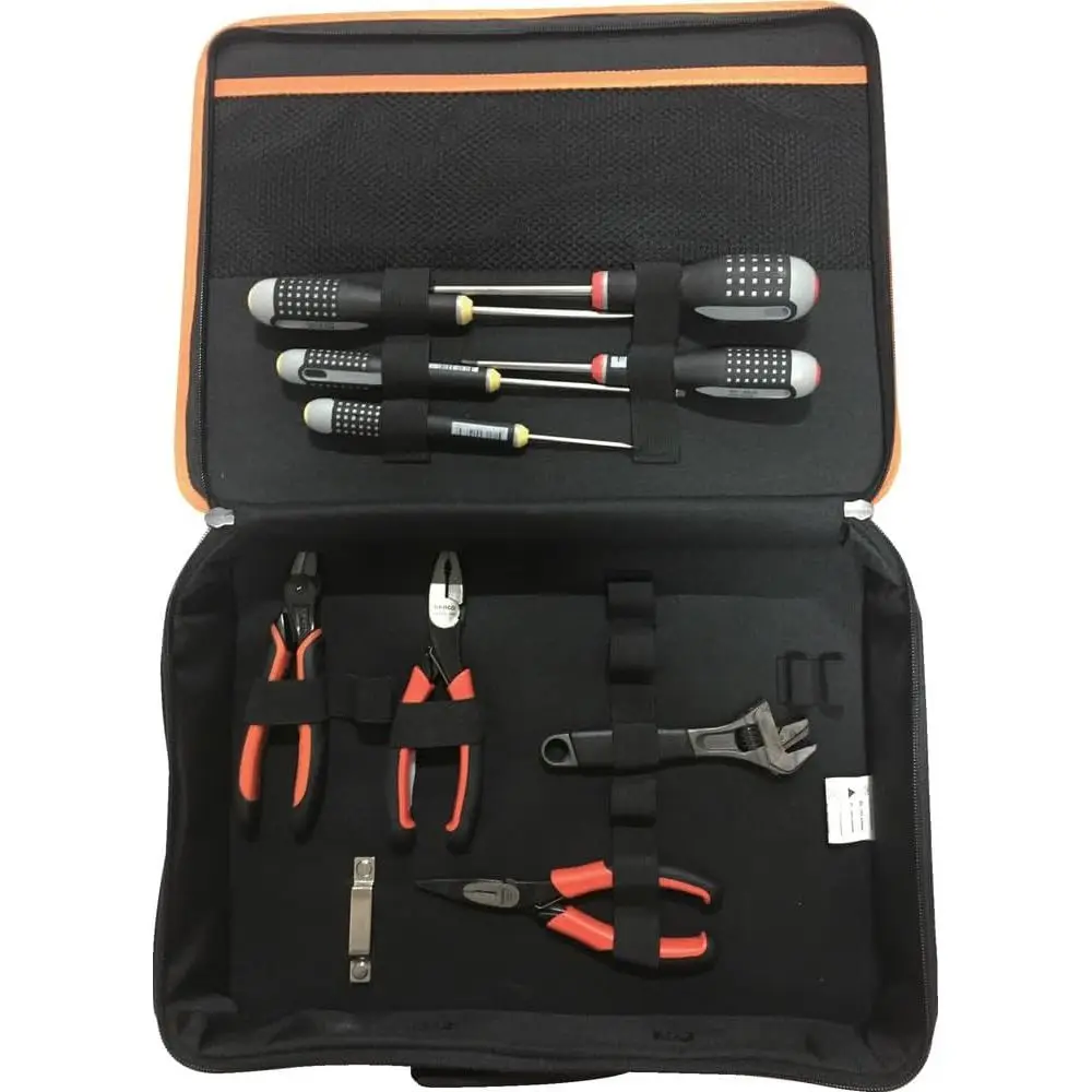 7-Piece Black Tool Kit Set
7-Piece Black Tool Kit Set
