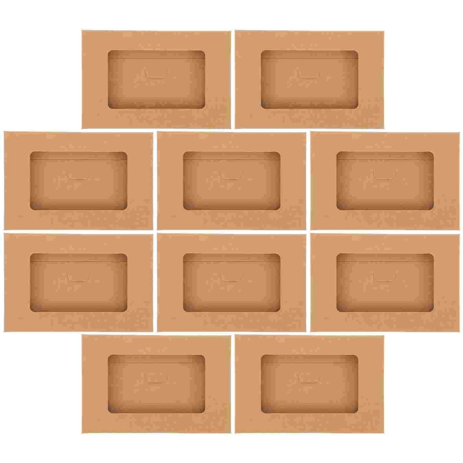 4x6 Envelopes for Invitations Window Box Postcards Storage Container Kraft Paper Boxes
4x6 Envelopes for Invitations Window Box Postcards Storage Container Kraft Paper Boxes