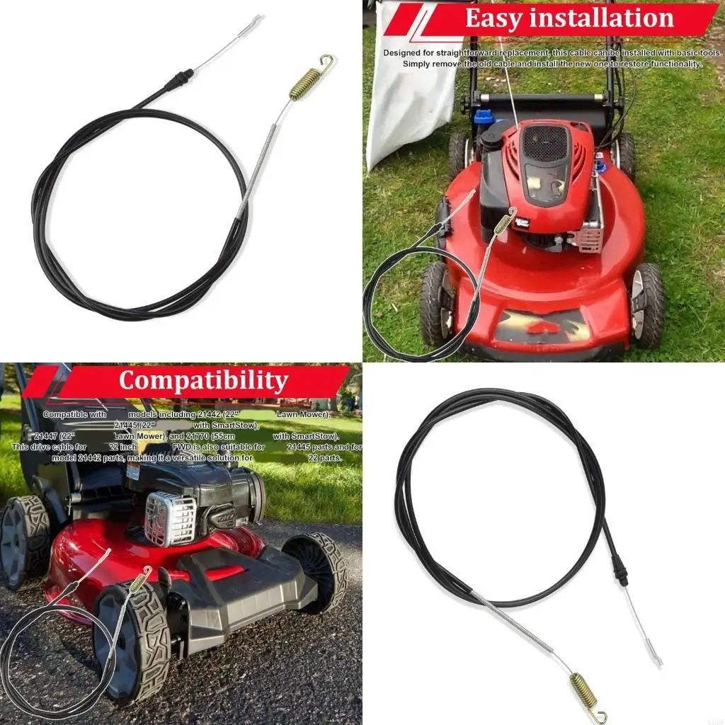 High Quality Replacement Drive Cable for 22 Inch Propelled Lawn Mowers
High Quality Replacement Drive Cable for 22 Inch Propelled Lawn Mowers