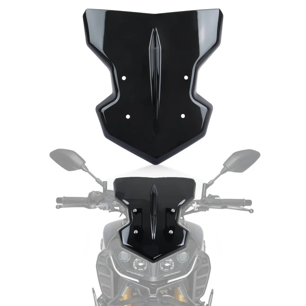 Motorcycle Windshield Windscreen Wind Shield Screen with Mounting Bracket For Yamaha MT-09 FZ-09 2017-2018
Motorcycle Windshield Windscreen Wind Shield Screen with Mounting Bracket For Yamaha MT-09 FZ-09 2017-2018