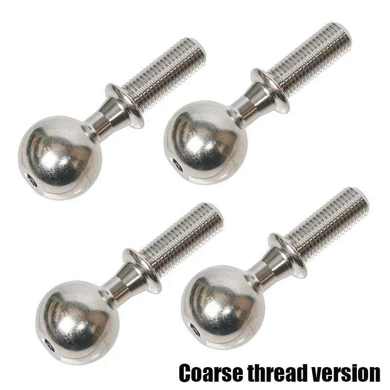 Metal Simulation Steering Ball Head Fine & CoarseThread Version for 1/7 ARRMA MOJAVE KRATON OUTCAST NOTORIOUS TYPHON RC Truck
Metal Simulation Steering Ball Head Fine & CoarseThread Version for 1/7 ARRMA MOJAVE KRATON OUTCAST NOTORIOUS TYPHON RC Truck