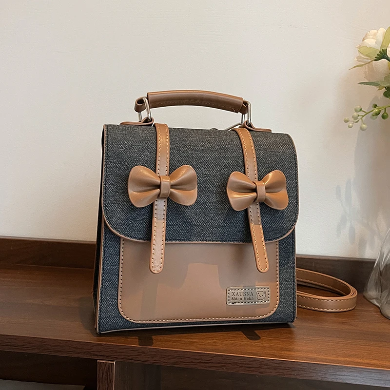 Small Flap Backpack Women Vintage Mini PU Leathe School Backpack Fashion Bows Travel Commuter Bag for Teen Girls Bakpack Mochila
Small Flap Backpack Women Vintage Mini PU Leathe School Backpack Fashion Bows Travel Commuter Bag for Teen Girls Bakpack Mochila