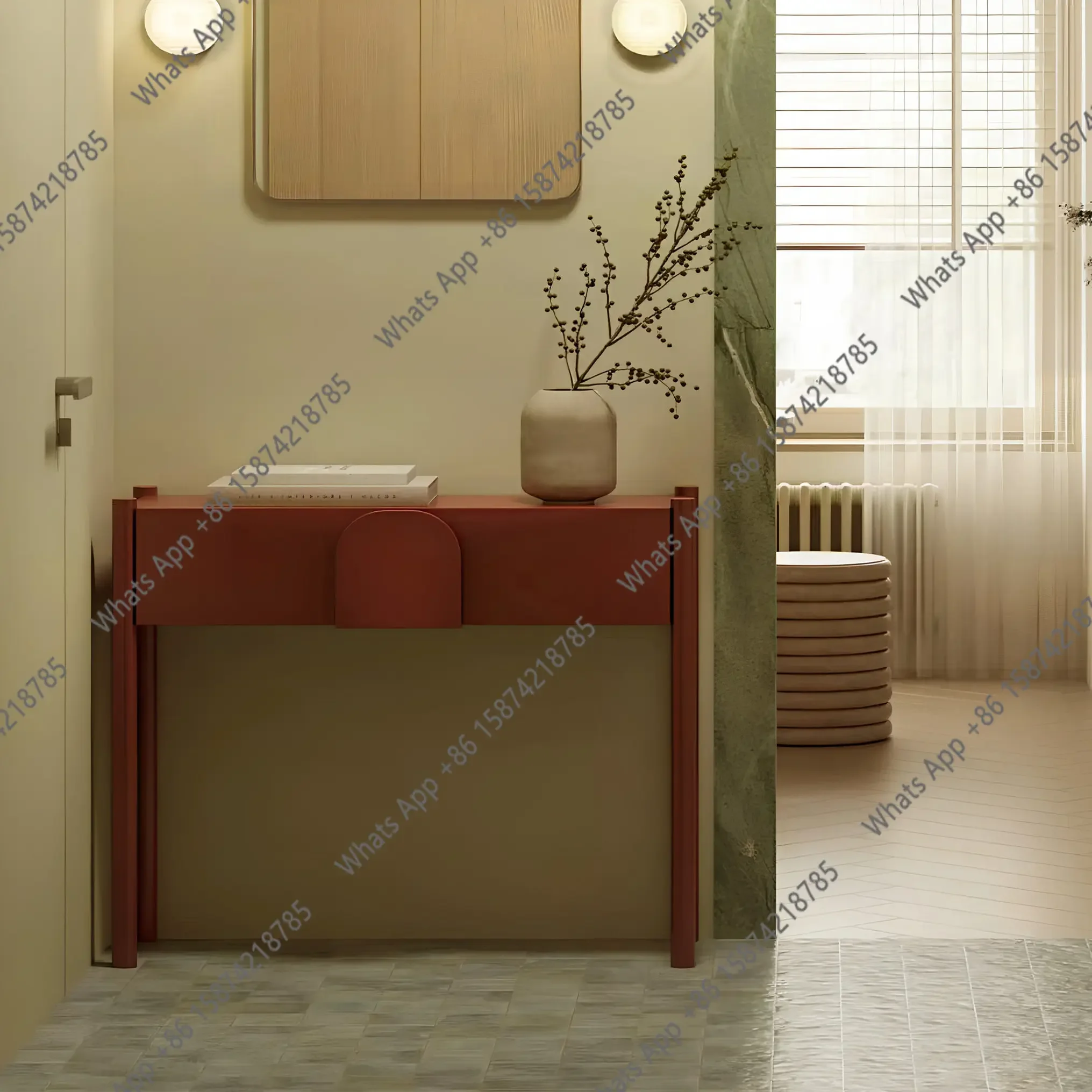 05 Second-hand Light Luxury Solid Wood Entrance Table Exhibition Table Modern Simple Cream Style Surprise French Retro Italian M
05 Second-hand Light Luxury Solid Wood Entrance Table Exhibition Table Modern Simple Cream Style Surprise French Retro Italian M
