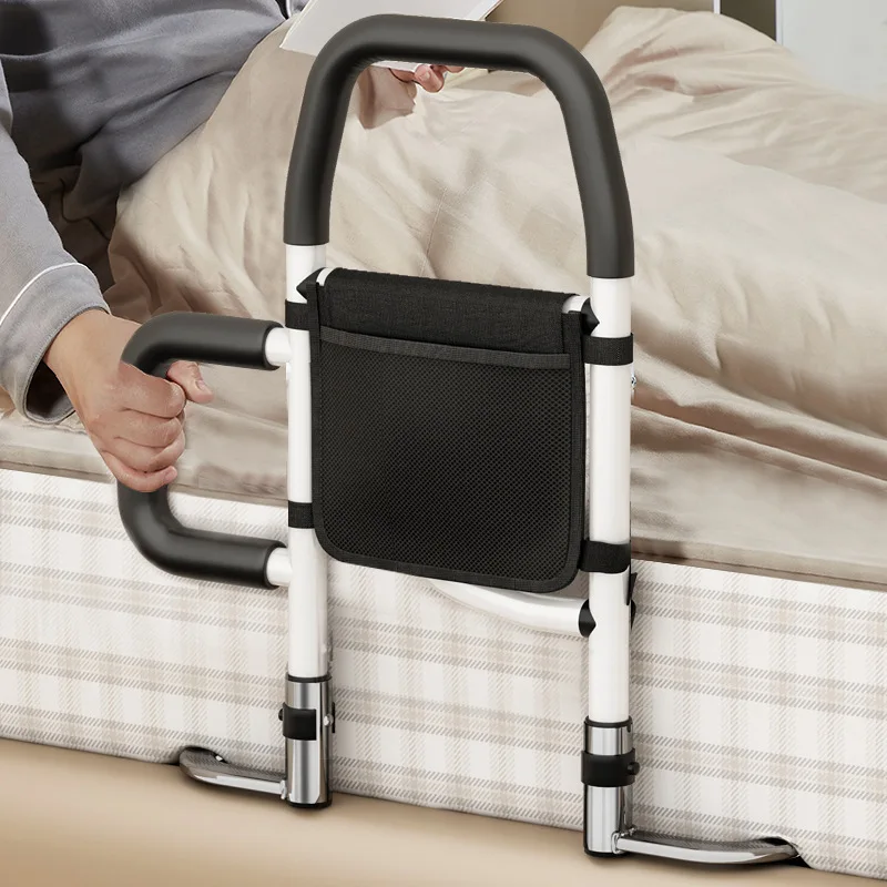 Portable Bedside Handrails with Storage Bag Foldable Elderly Safety Get Up Assist Anti-fall Guardrails Bed-up Booster
Portable Bedside Handrails with Storage Bag Foldable Elderly Safety Get Up Assist Anti-fall Guardrails Bed-up Booster