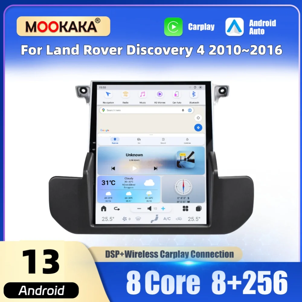 10.4" Car Multimedia Player Android Screen For Land Rover Discovery 4 2010~2016 Car Radio GPS Navi SWC CarPlay Auto Head Unit
10.4" Car Multimedia Player Android Screen For Land Rover Discovery 4 2010~2016 Car Radio GPS Navi SWC CarPlay Auto Head Unit