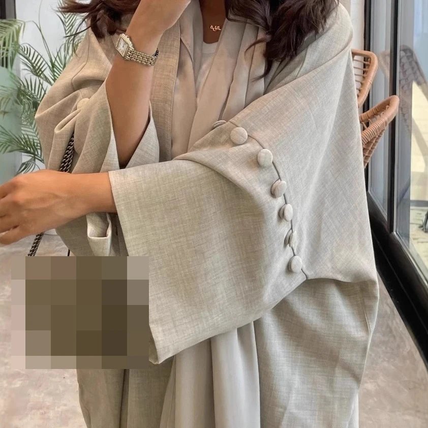 Eid Women Abaya Button Cardigan Dress Muslim 2025 Vestidos Largo Caftan Robe Jalabiya Ramadan Morocco Dubai Kaftan Modest Abayas
Eid Women Abaya Button Cardigan Dress Muslim 2025 Vestidos Largo Caftan Robe Jalabiya Ramadan Morocco Dubai Kaftan Modest Abayas