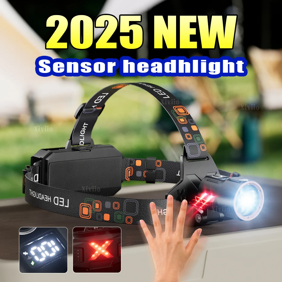 Strong Light 3*30W LED Headlamp Super Bright Adjustment Head Flashlight USB Rechageable Portable Fishing Camping Zoom lantern
Strong Light 3*30W LED Headlamp Super Bright Adjustment Head Flashlight USB Rechageable Portable Fishing Camping Zoom lantern