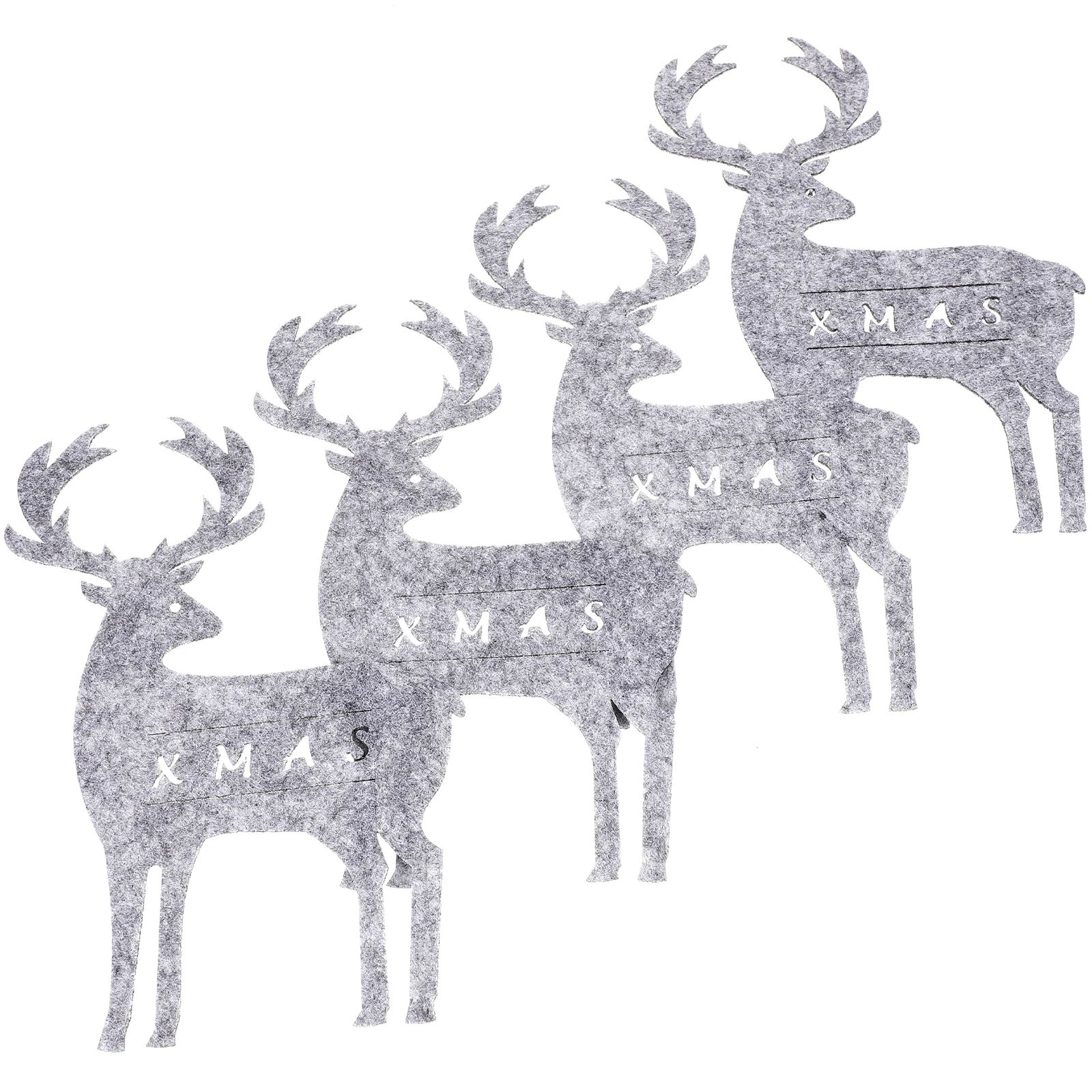 4Pcs Cutlery Felt Comfortable Xmas Elk Shape Silverware Holder Party Dining Table Decor Dining Tabletop Cutlery Bag
4Pcs Cutlery Felt Comfortable Xmas Elk Shape Silverware Holder Party Dining Table Decor Dining Tabletop Cutlery Bag
