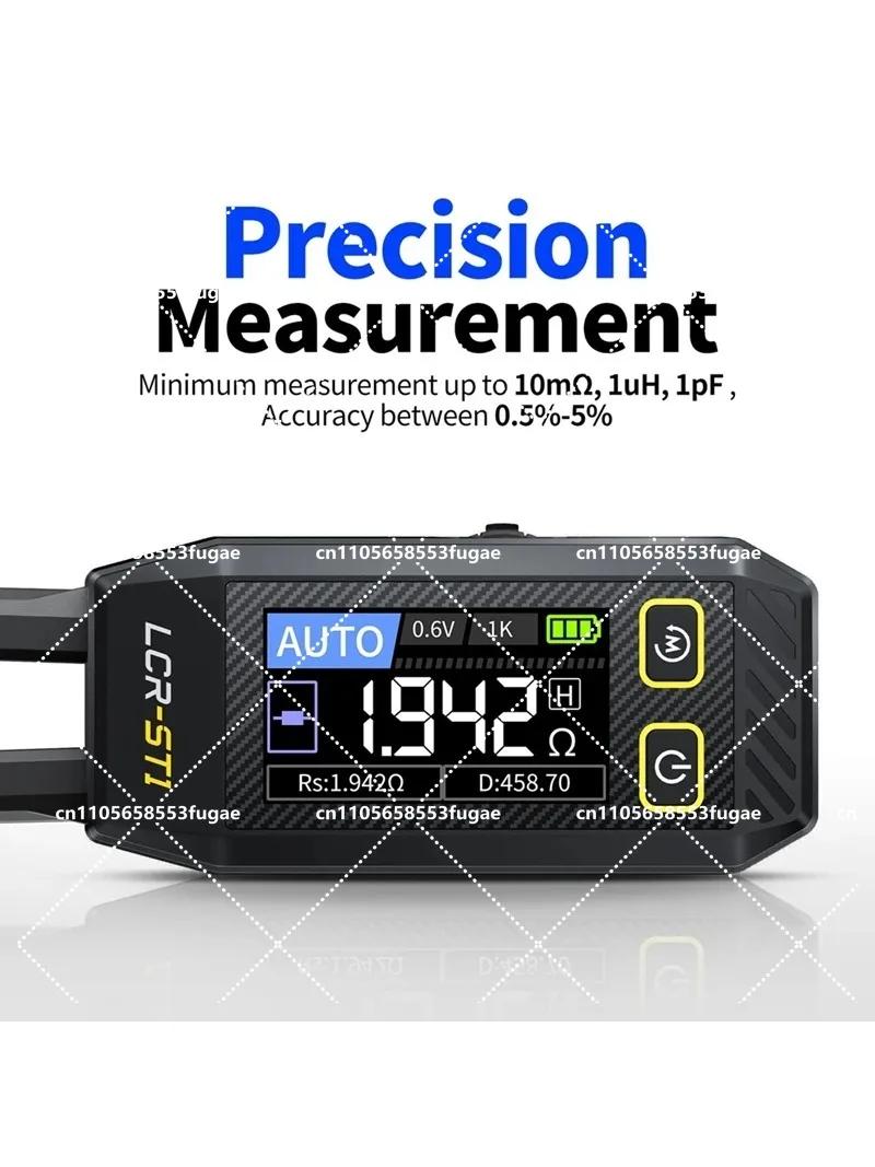Hot New LCR-ST1 10KHz Meter Tweezer, Mini Smart Tester, Auto Component Recognition Electronic Component Analyze
Hot New LCR-ST1 10KHz Meter Tweezer, Mini Smart Tester, Auto Component Recognition Electronic Component Analyze