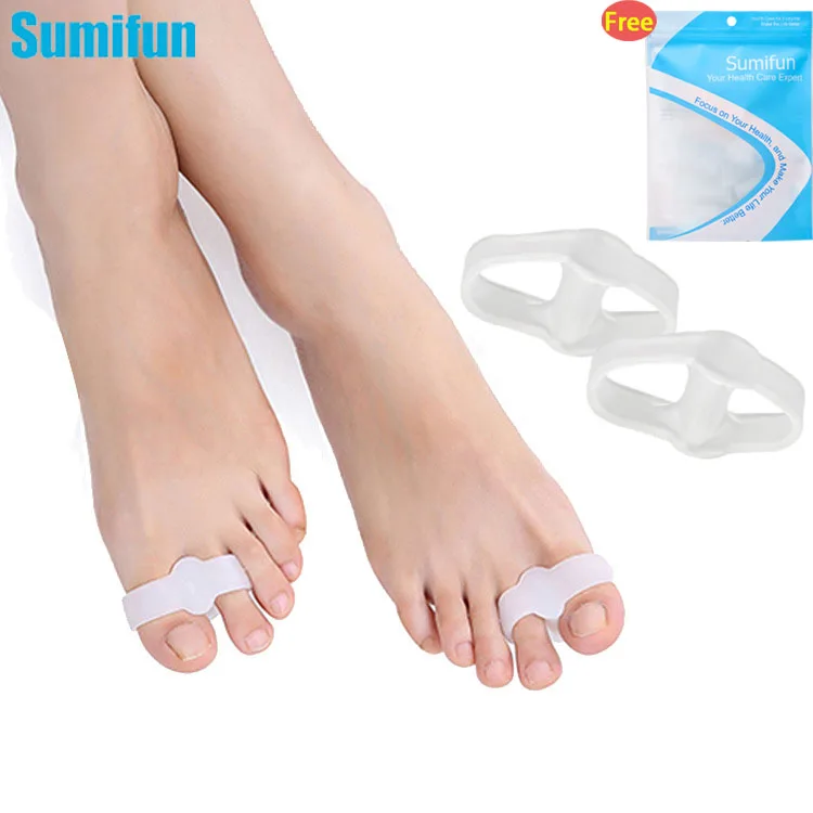 2/4/6/8Pcs Hallux Valgus Foot Care Pedicure Silicone Gel Straightener Two Hole Toe Separator Fingers Protector Bunion Adjuster
2/4/6/8Pcs Hallux Valgus Foot Care Pedicure Silicone Gel Straightener Two Hole Toe Separator Fingers Protector Bunion Adjuster