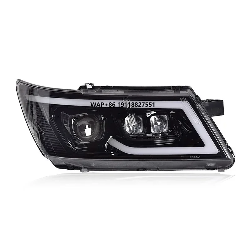 Car Styg Head Lamp for Dodge Journey 2009-2019 Headlight DRL Projector Lens Dynamic LED Turn signal
Car Styg Head Lamp for Dodge Journey 2009-2019 Headlight DRL Projector Lens Dynamic LED Turn signal